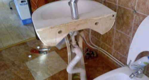 Установка раковины в Нахабино
